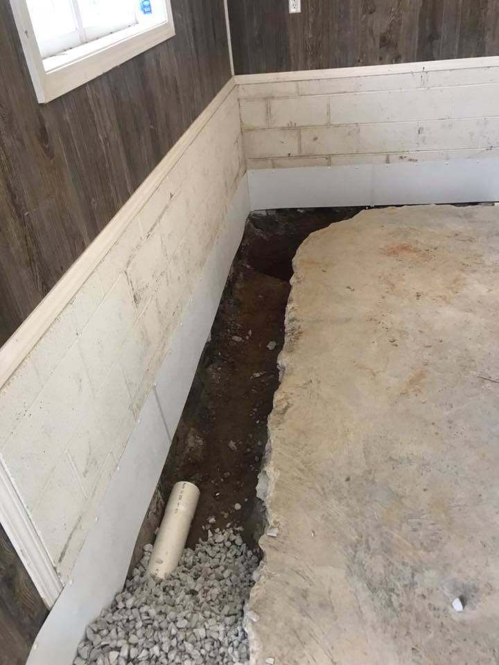 Drain Tile Milwaukee Zablocki Waterproofing