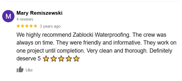 affordable waterproofing contractor Caledonia