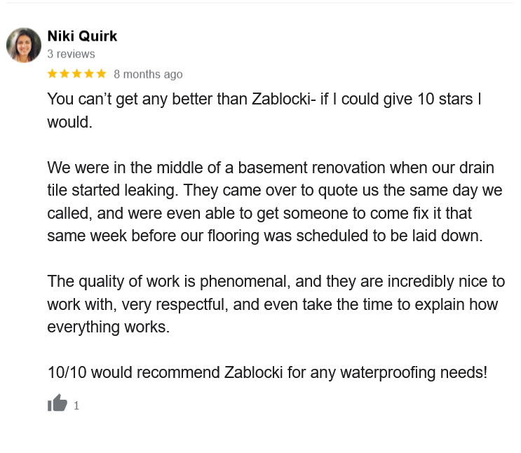 free waterproofing estimates Delafield