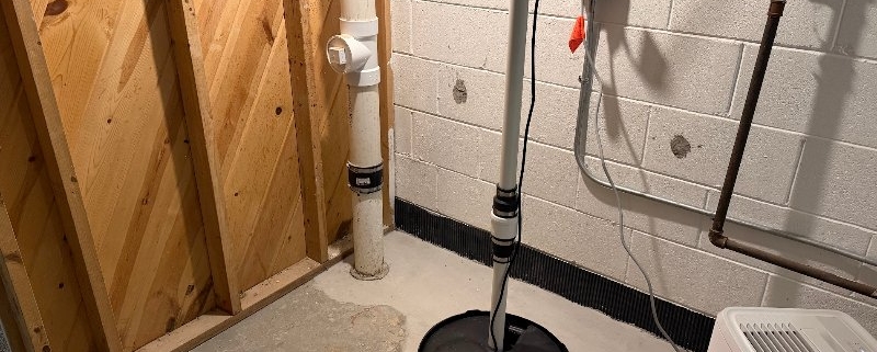 Basement waterproofing and drain tile installation in Milwaukee after the 2025 flood
