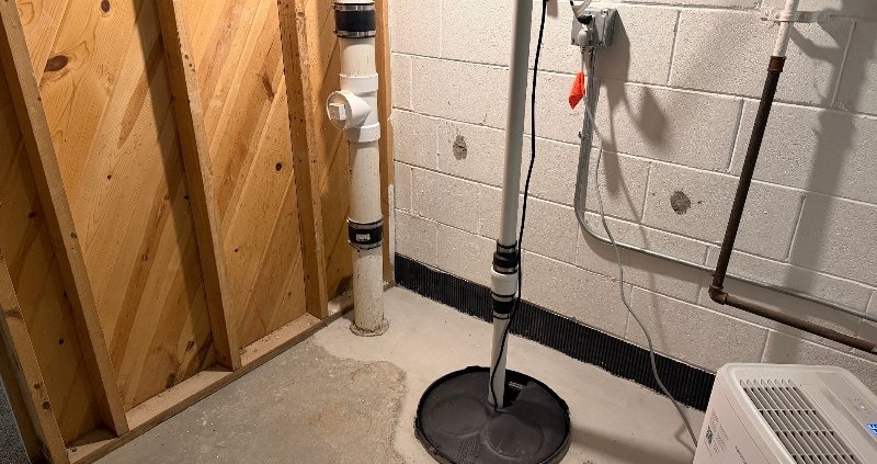 Basement waterproofing and drain tile installation in Milwaukee after the 2025 flood